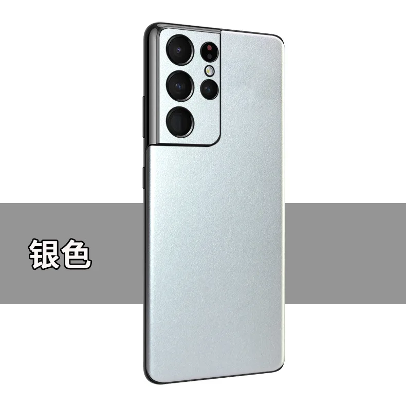 

Ice Film For Samsung S21 Ultra S20 Plus Film Covers Decal Skin Matte Protector Stickers For Note 20 Ultra S21 Plus S20 FE Cases