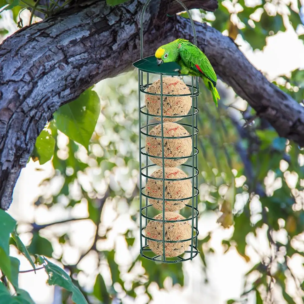 Pet Птичьи кормушки висит Тип открытый Птица Попугай семена Еда Фидер дерево сад