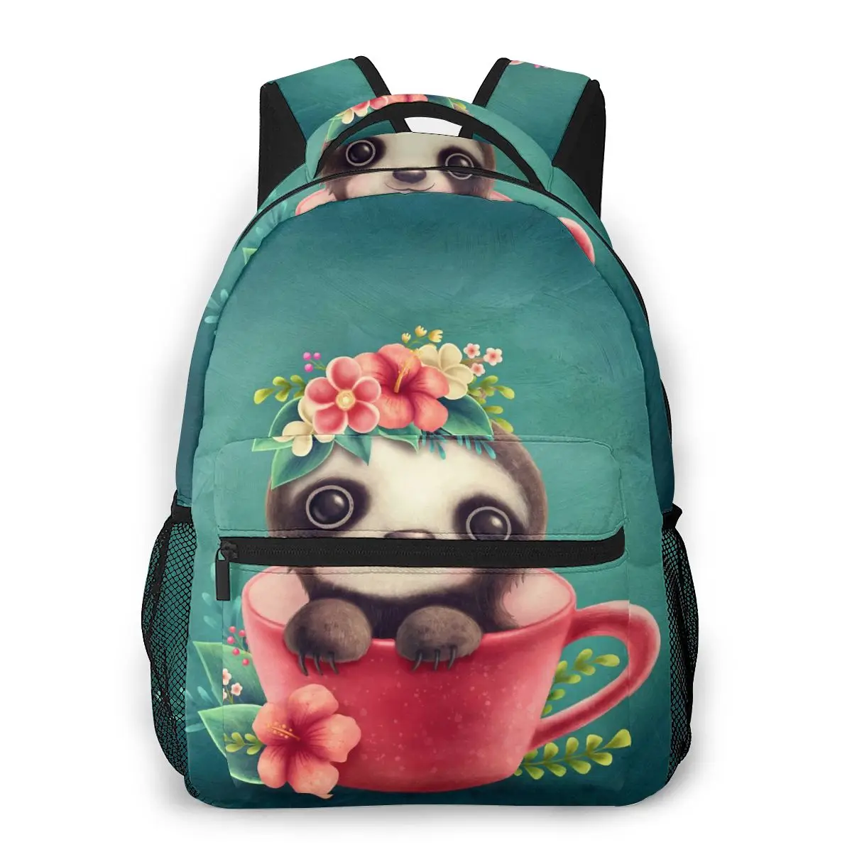 Милый Ленивец в чашке 2020 новый женский рюкзак школьные сумки для девочек