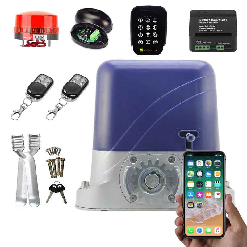 800 кг Электрический открывающего механизма раздвижных ворот драйвер