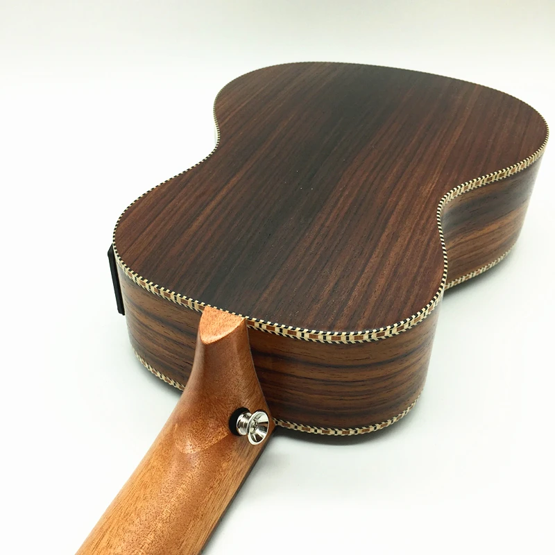 Электронная Звуковая дорожка 23 дюйма бас укулеле с отверстием для звука