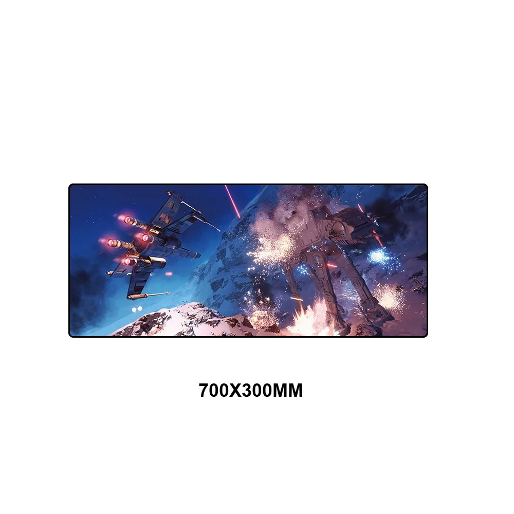 StarWars-072 Star Wars 70x30 см большой игровой коврик для мыши с клавиатурой компьютерный игровой планшет Настольный коврик для мыши с блокировкой края XL офисные коврики для мыши - Цвет: StarWars-072