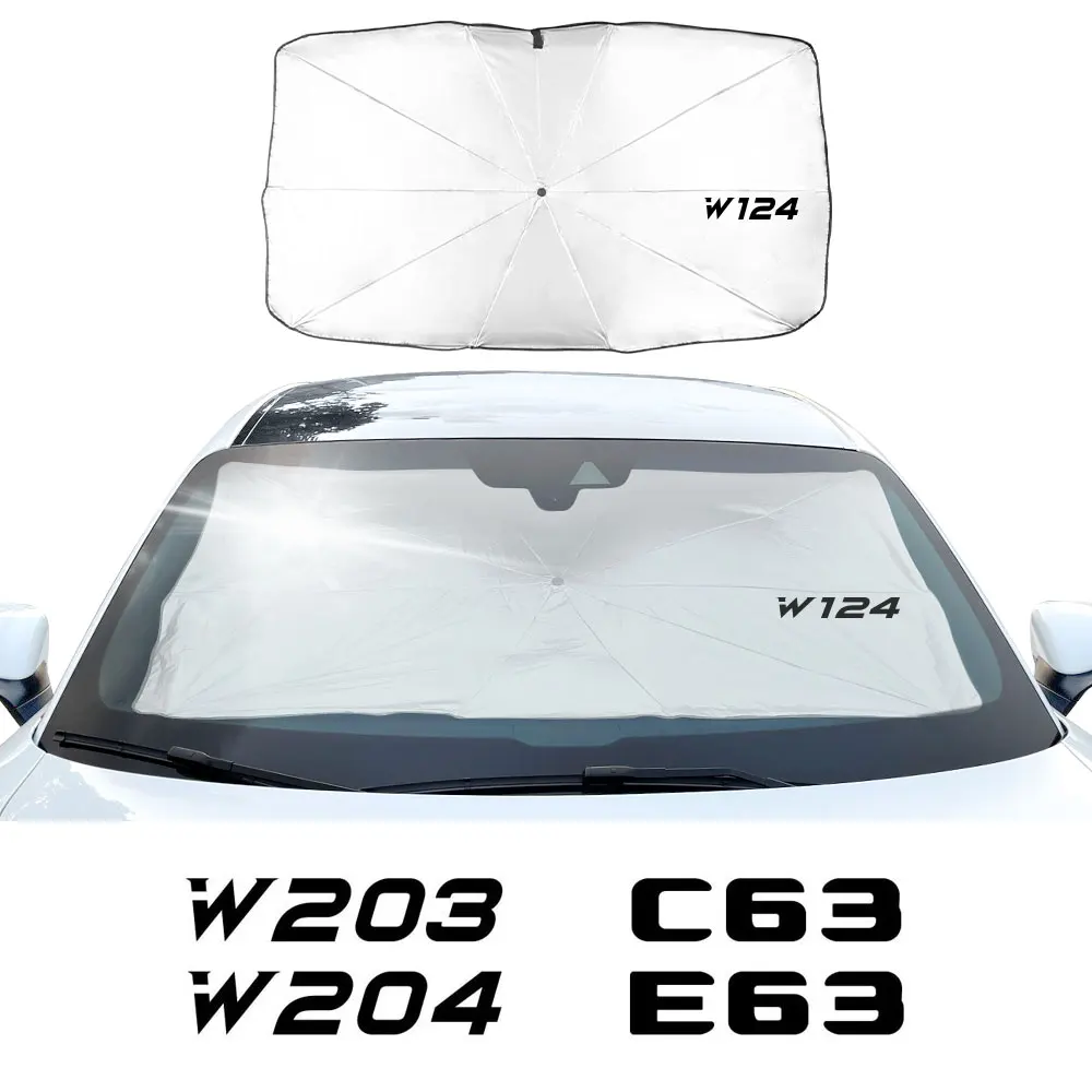 Автомобильный чехол для лобового стекла Mercedes Benz A35 A45 C43 C63 CL CLA35 E S 63 SLS W203 W204 W124