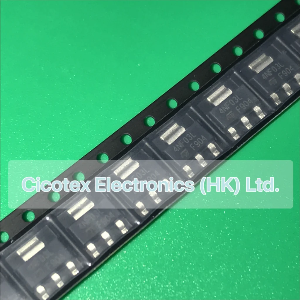 10 шт./лот STN4NF03L SOT-223 STN 4NF03L MOSFET N-CH 30V 6.5A SOT223 STN4NF03-L ST N4NF 03L