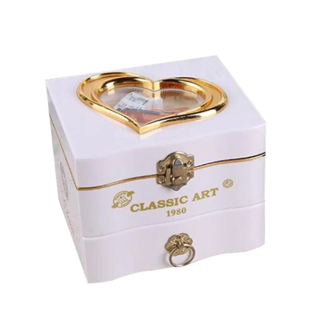 Новая инновационная музыкальная шкатулка сделай сам украшение вращающаяся для