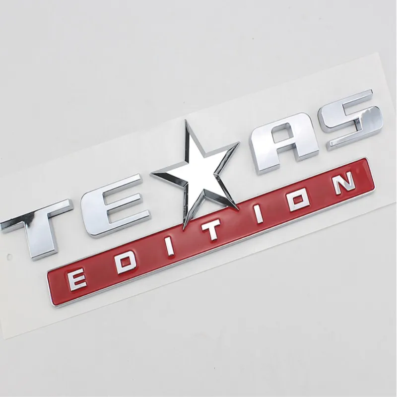 

TEXAS EDITION Emblem 3D Universal Decal For Chevy Silverado GMC Sierra Truck