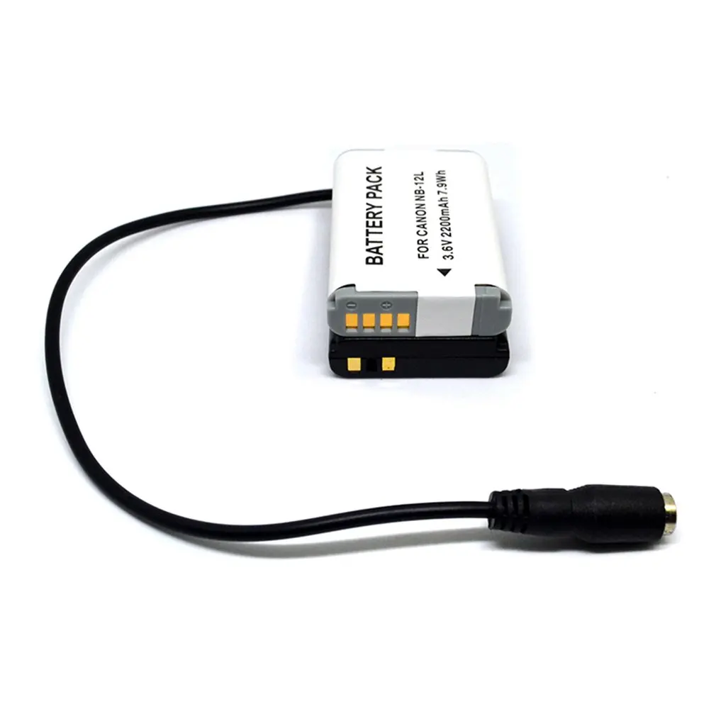 NB12L NB-12L поддельный аккумулятор DR100 DR-100 DC муфта для цифровых камер Canon PowerShot G1X Mark II 2