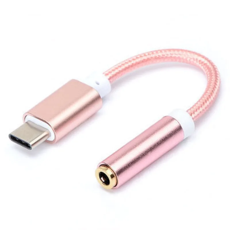 2 шт. 3 5 мм USB C аудио конвертер Тип папа на гнездо адаптер для наушников OTG Huawei