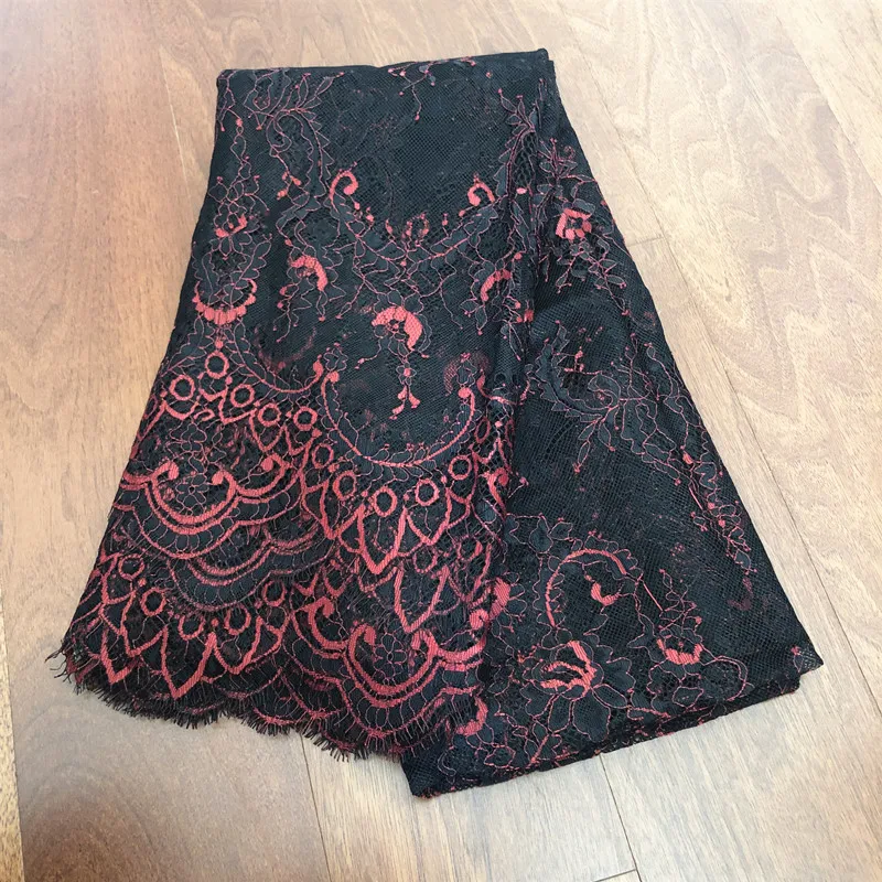 Новинка французская кружевная ткань с ресничками сделай сам изысканная вышивка