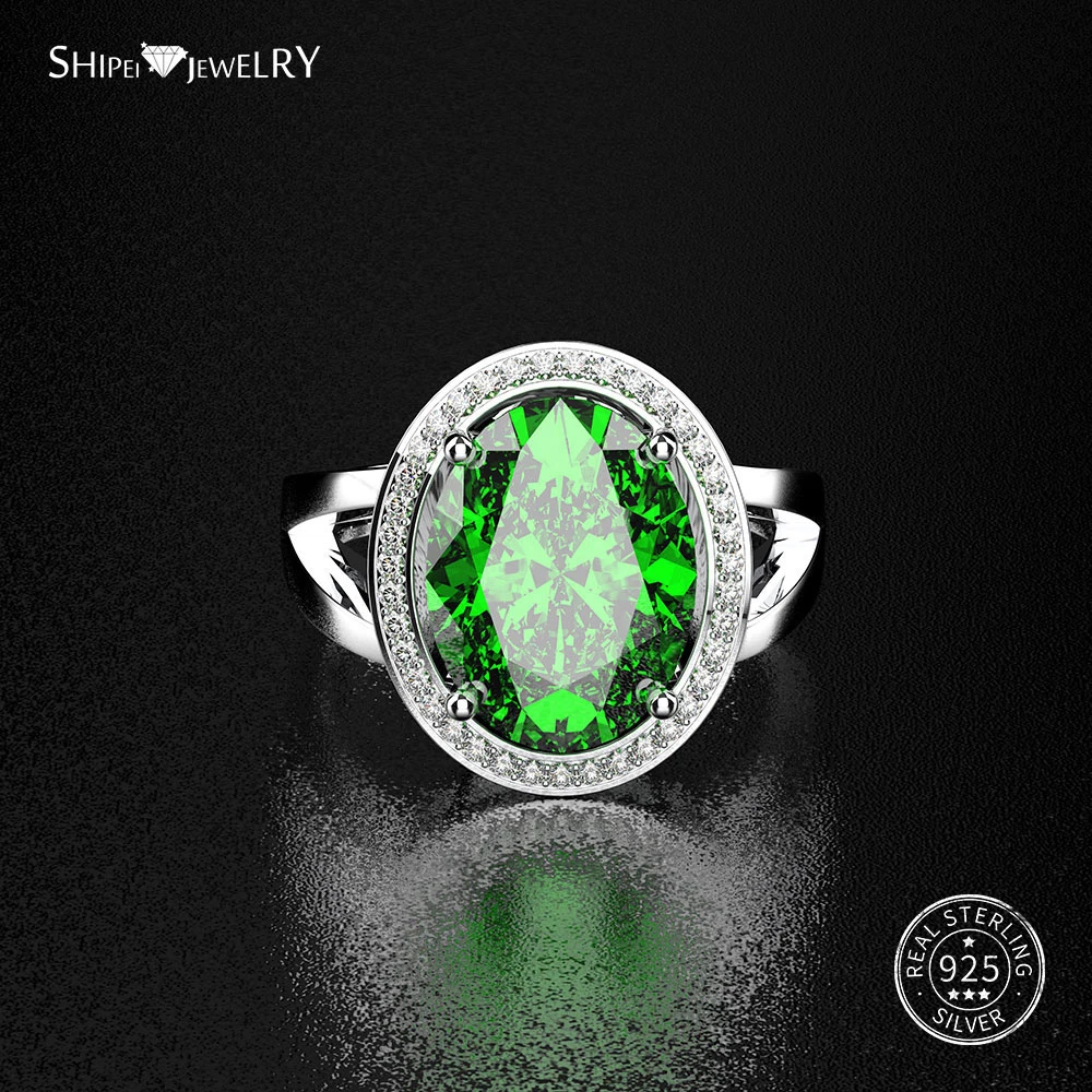 Женское Обручальное Кольцо Shipei ювелирное изделие из серебра 100% пробы с