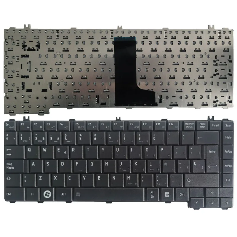 Новая испанская клавиатура для ноутбука toshiba Satellite C600 C600D L640 L600 L600D L630 C640 C645 L700 L645 L730