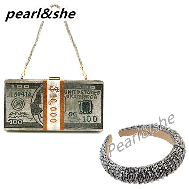 

Женская наплечная сумка стразы, роскошные повязки на голову с бисером и драгоценными камнями в стиле ретро