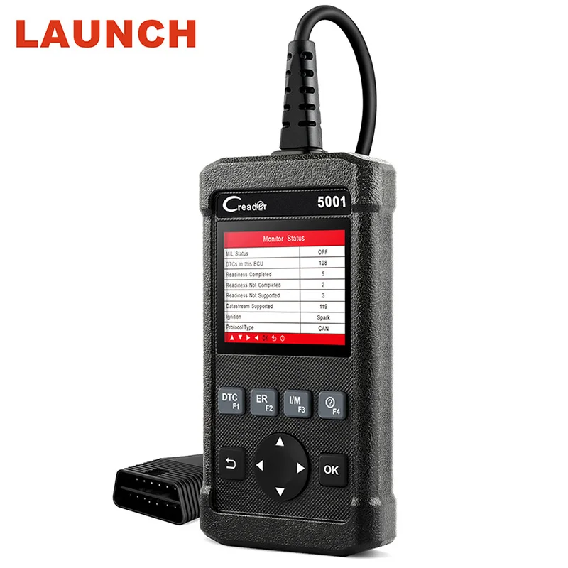 Launch X431 OBD2 сканер CR5001 автомобильный диагностический инструмент OBD2 чтение чистого кода двигателя диагностический Автомобильный сканер для OBD2 автомобилей