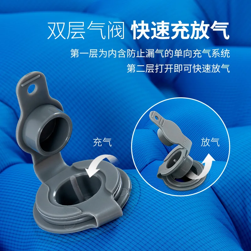 Naturehike Outdoor Air bag Inflatable Cushion Sleeping Bag Mat Moistureproof Camping Mattress With Pillow Pad | Спорт и развлечения