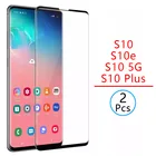 Защитный 3d экран, чехол из закаленного стекла для samsung s10 plus 5g s10e, чехол на galaxy s 10 10s e s10plus, защитный чехол для телефона
