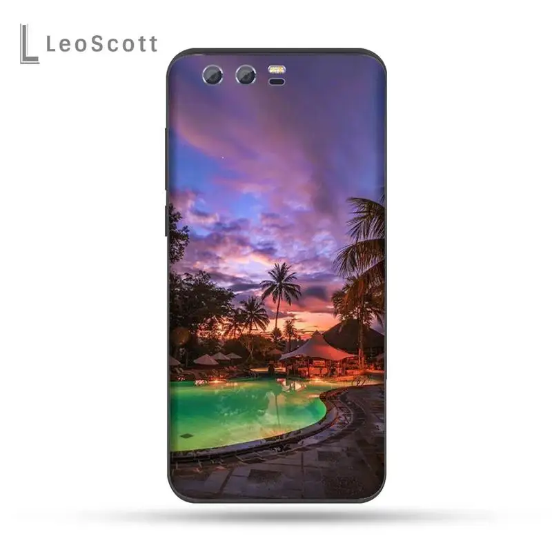 

Sunset view of Bali Phone Case For Huawei Honor view 7a5.45inch 7c5.7inch 8x 8a 8c 9 9x 10 20 10i 20i lite pro