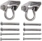 Сверхмощный поворотный Вешалки крючок-2000Lbs Ёмкость 360  Три в одном поворачивается на 4 винта для бетона деревянные висит аппаратные средства для гамака