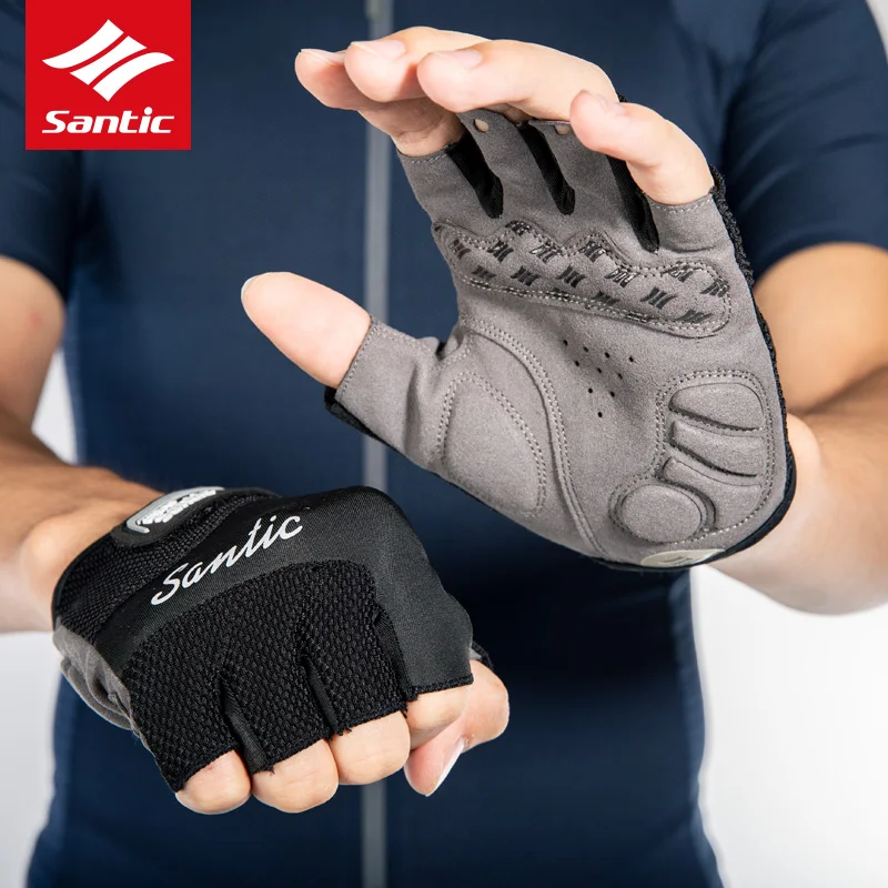 Нескользящие короткие велосипедные перчатки унисекс Летние Стильные