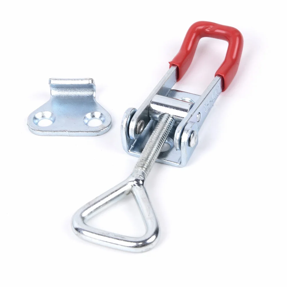

1pc Metal Toggle Latch Catch Clamp Quick Release Clip Clamp Anti-Slip Push Pull Toggle Clamp Metal Holding Capacity Hand Tools