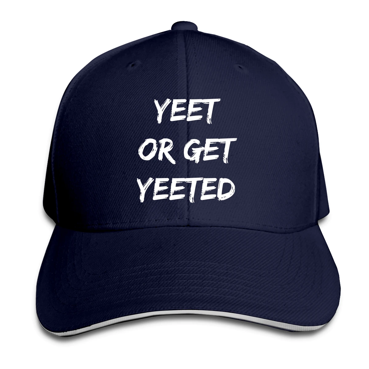 

Yeet Or Be Yeeted man womens Fashionable breathable Sun Caps