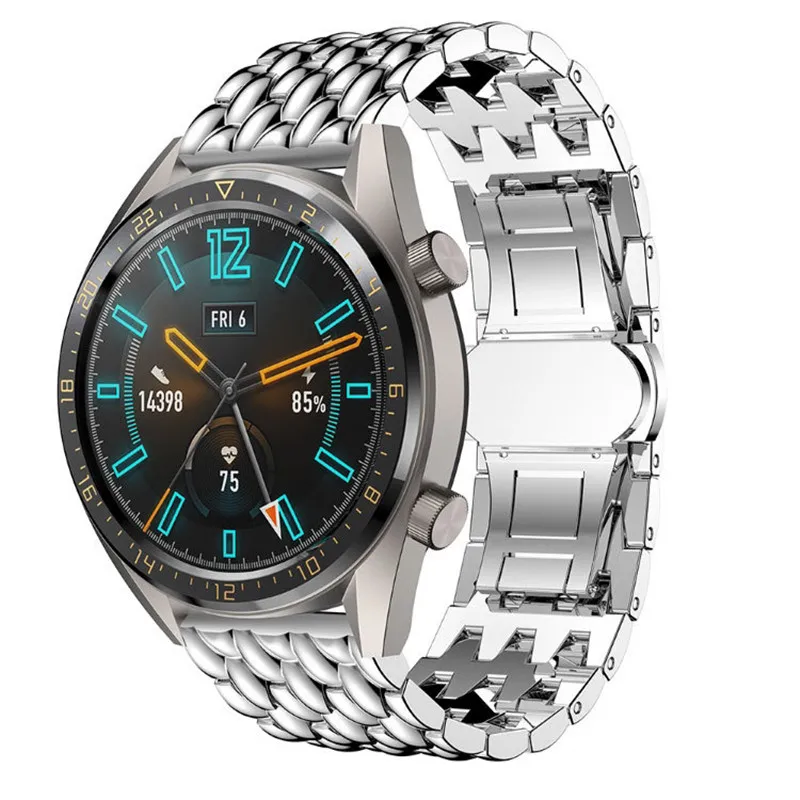 

Ремешок для Huawei Watch Gt 2 E 46 мм 42 мм Pro Honor Magic 2 46 мм 42 мм, браслет для Samsung Galaxy Watch 3 Active 2, 22 мм 20 мм