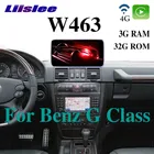 Автомобильный мультимедийный плеер Liislee NAVI CarPlay, адаптер для Mercedes Benz MB Puch G Class W463 G63, автомобильный радиоприемник с GPS-навигацией