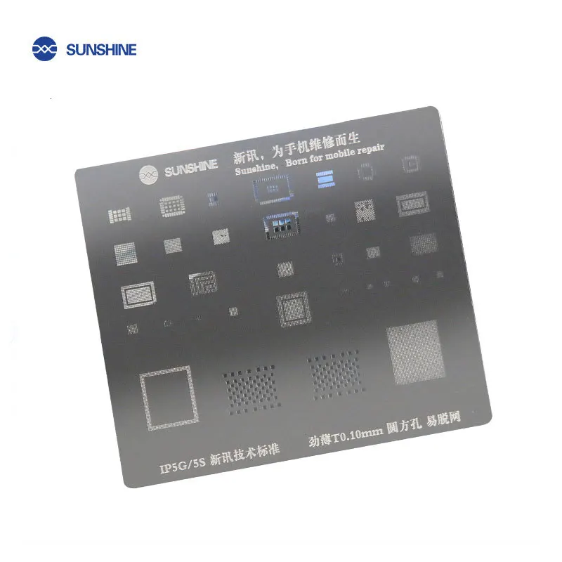SUNSHINE SS 034 A8 A9 A10 A11 круглый квадратный отверстие BGA трафарет из рафинированного