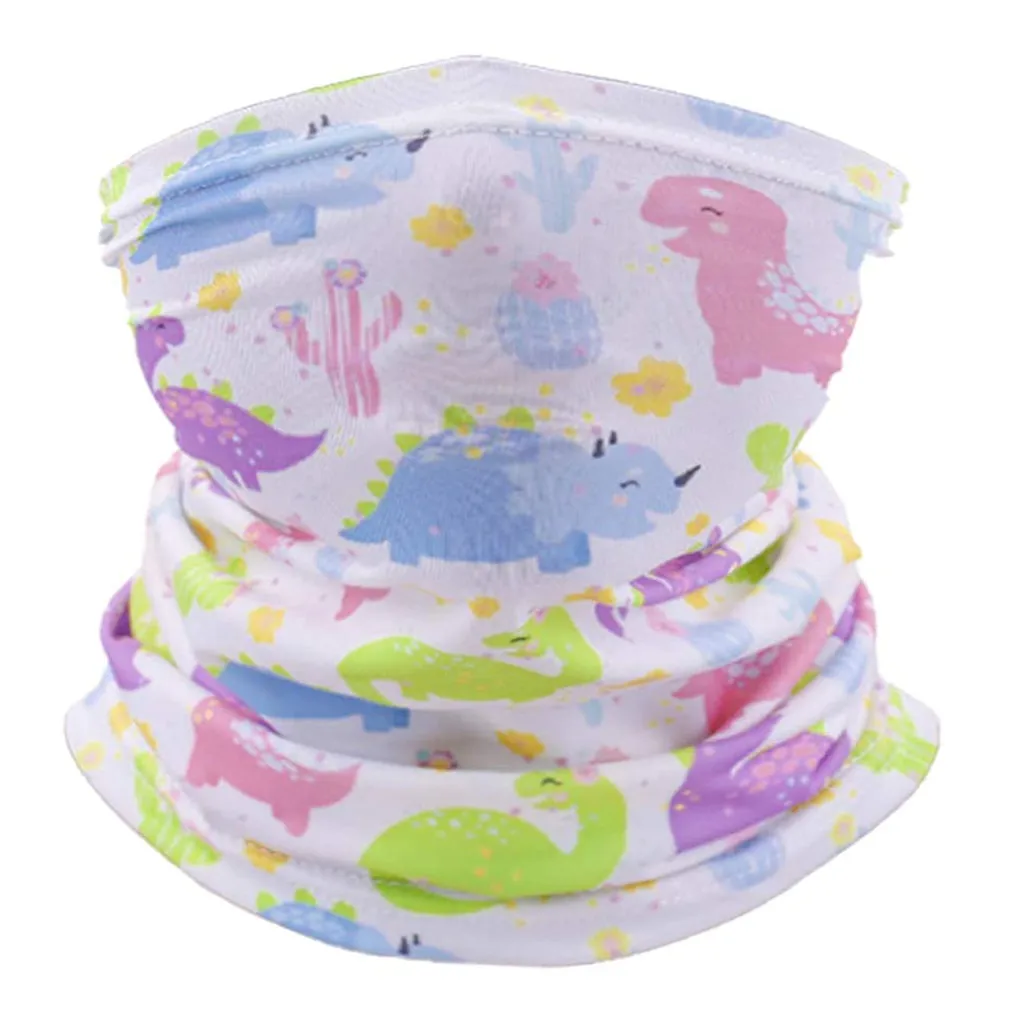 Детская маска с принтом Многофункциональная Защита шеи ветрозащитная и