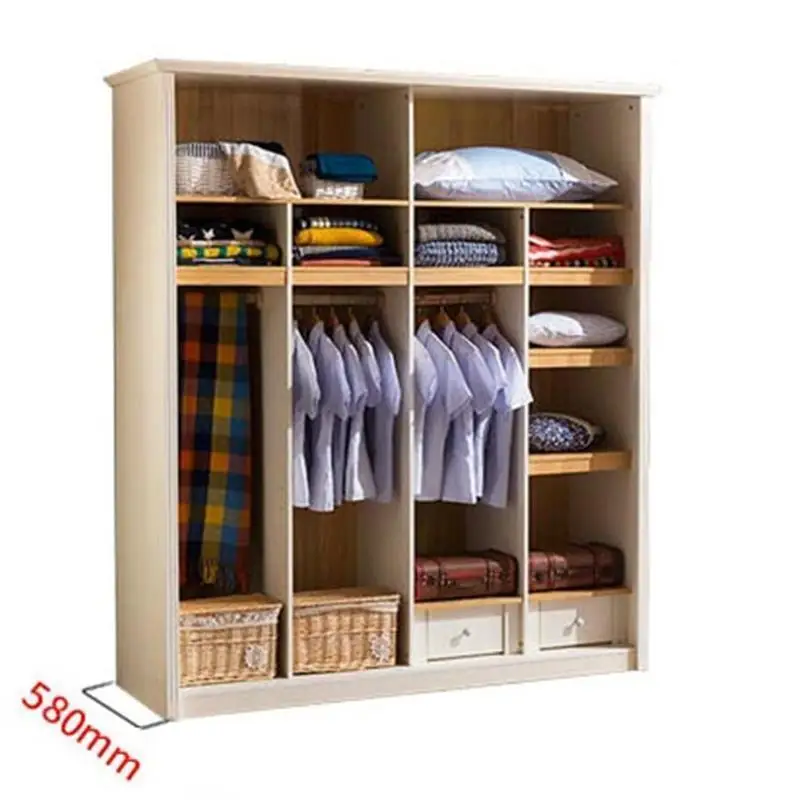 Шкаф для спальни Giyim Madera Lemari Pakaian Wood mobby Quarto Gardrop | Мебель