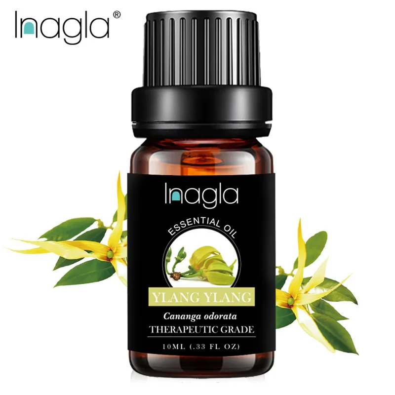 Ароматерапевтический массаж Inagla Ylang l100 % натуральное масло для ароматерапии