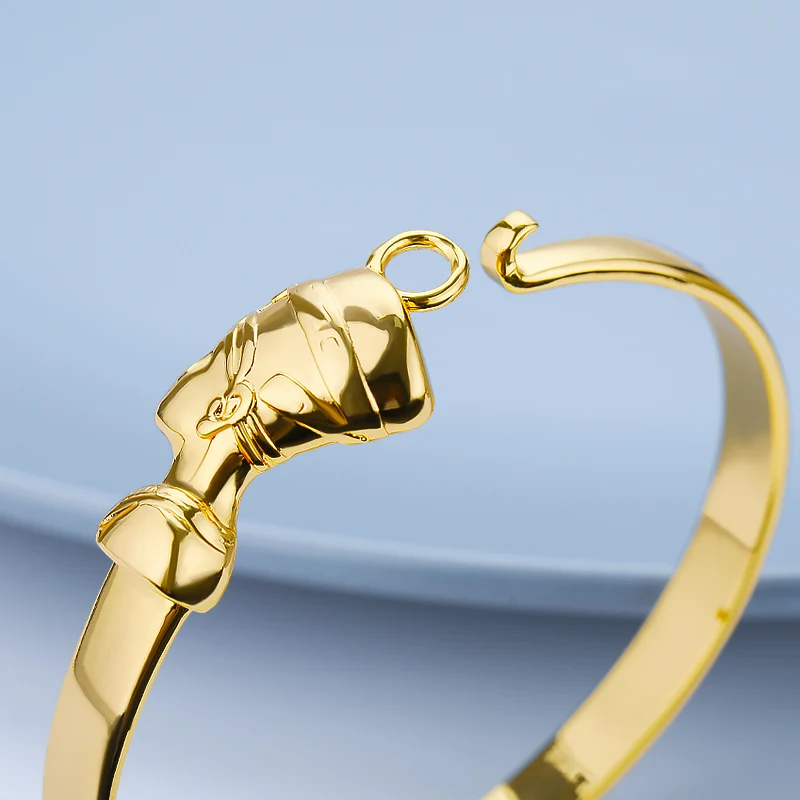 Египетская королева Nefertiti браслеты для женщин и мужчин золотого цвета