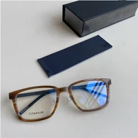 denmark brand square titanium screwless glasses frame ultralight men women prescription eyeglasses spectacles oculos 1821