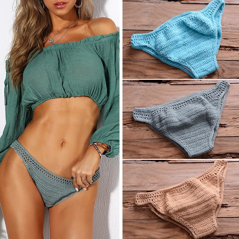 

Women's swimsuit handmade cotton shorts beach bikini trunks