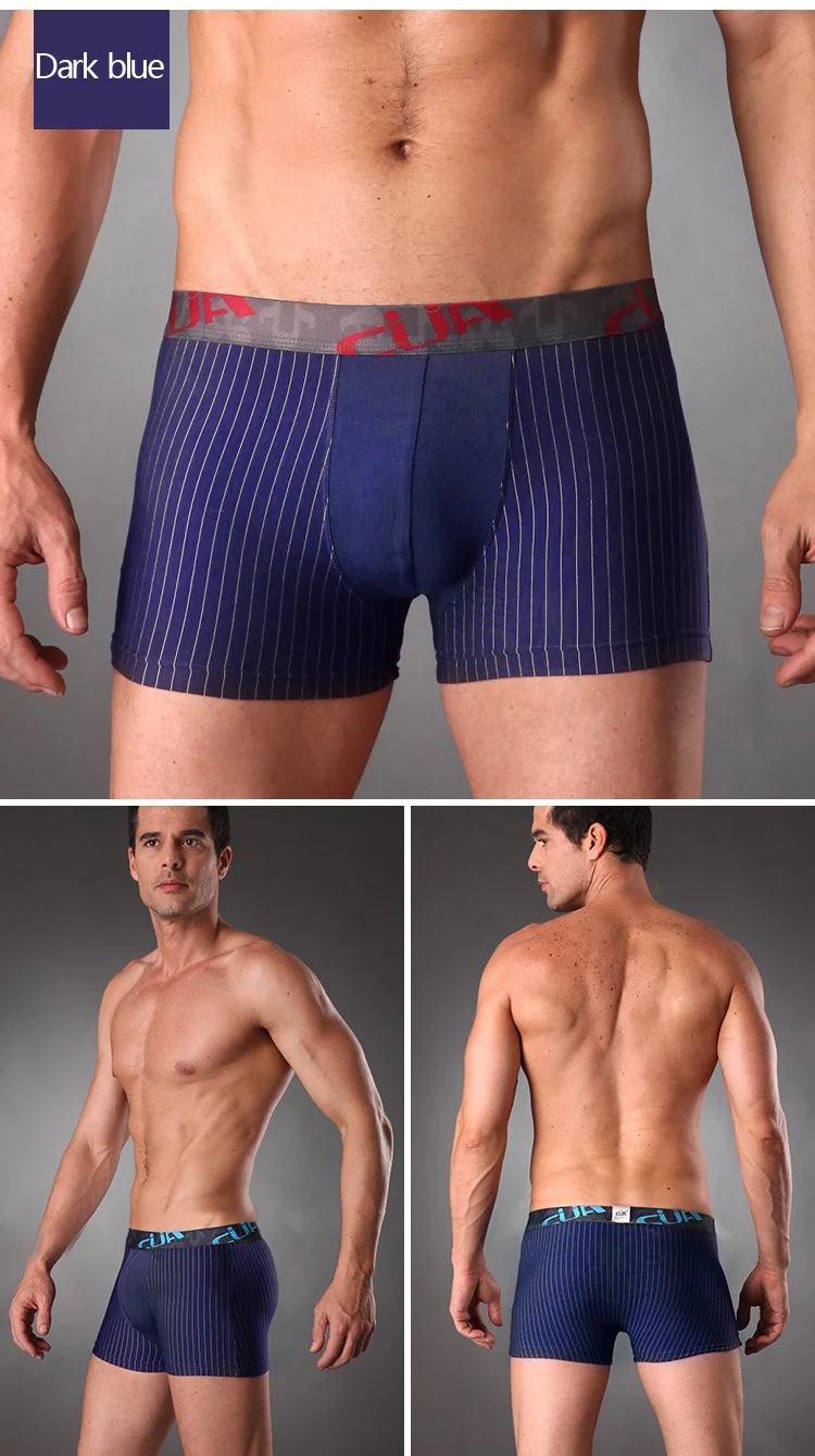 Новинка мужское нижнее белье Бамбуковые Боксеры мужские трусы сетчатые