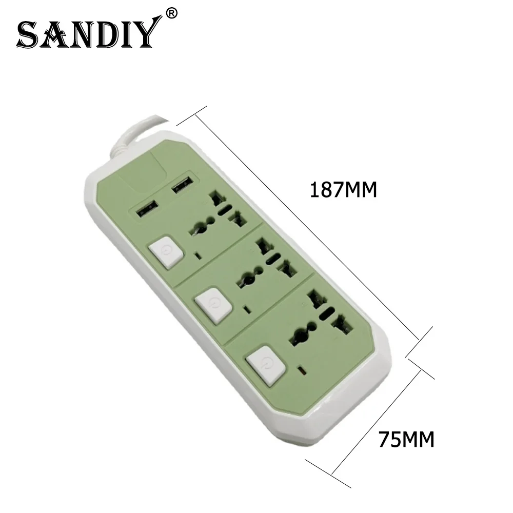 Многофункциональный USB-удлинитель независимый Wwitch бытовой 2 м буксировочный