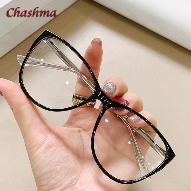 Женские очки кошачий глаз Chashma оправа для солнцезащитных очков TR 90 модные в