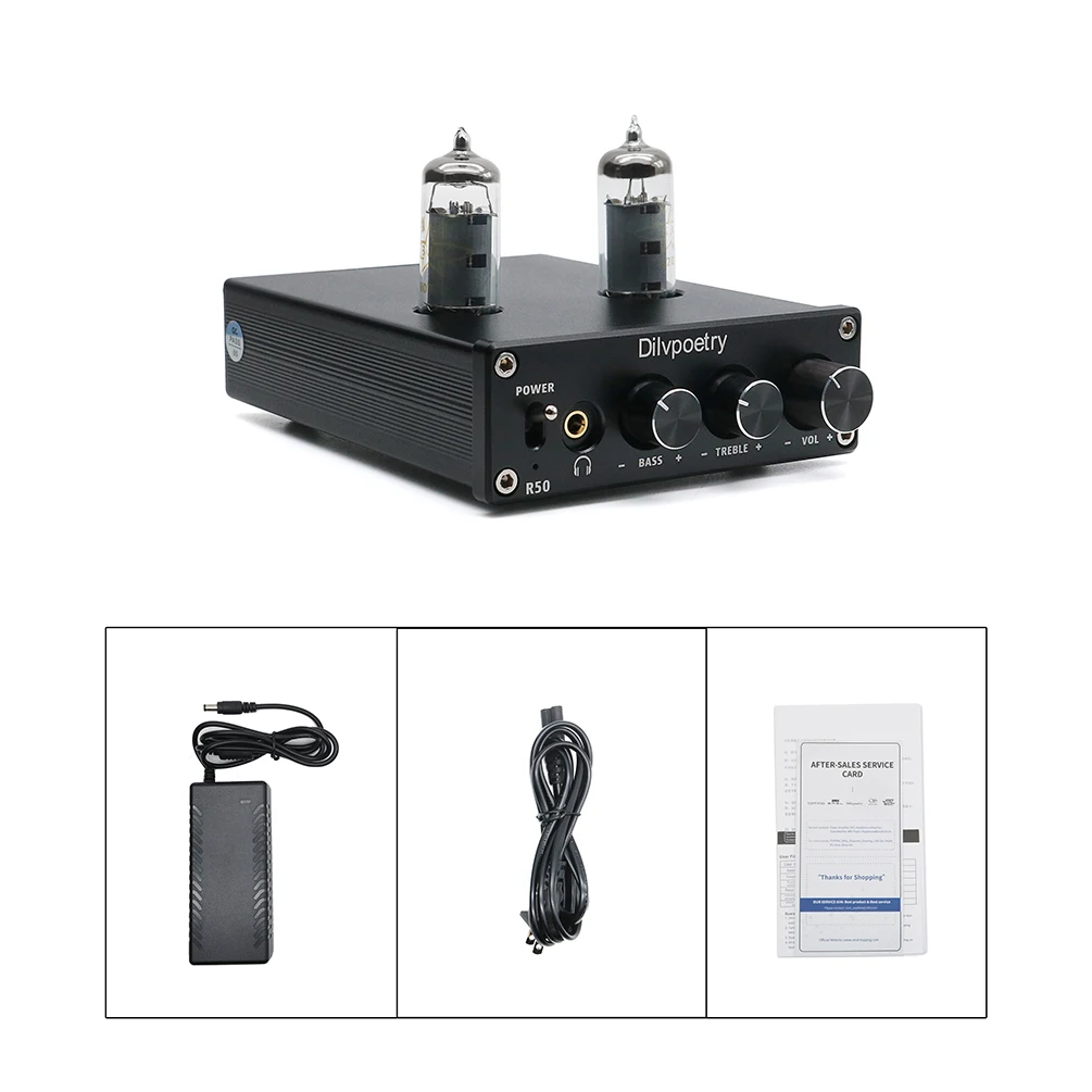Hi Fi мини усилитель мощности dilvpoet R50 TPA3116D2 HiFi стерео для наушников Bluetooth 4 2 приемник