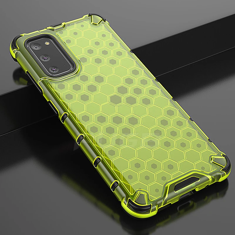 

Shockproof Armor Case For Samsung S20 Plus ultra Honeycomb phone cover For Samsung S10 note 10 plus A71 A70 A51 A50 S20PLus Case