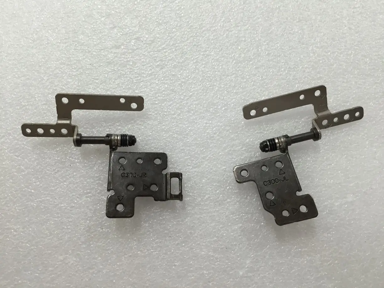 LED LCD screen hinge For Asus Chromebook C300 C300C C300M Laptop Hinges Left + Right Not touch