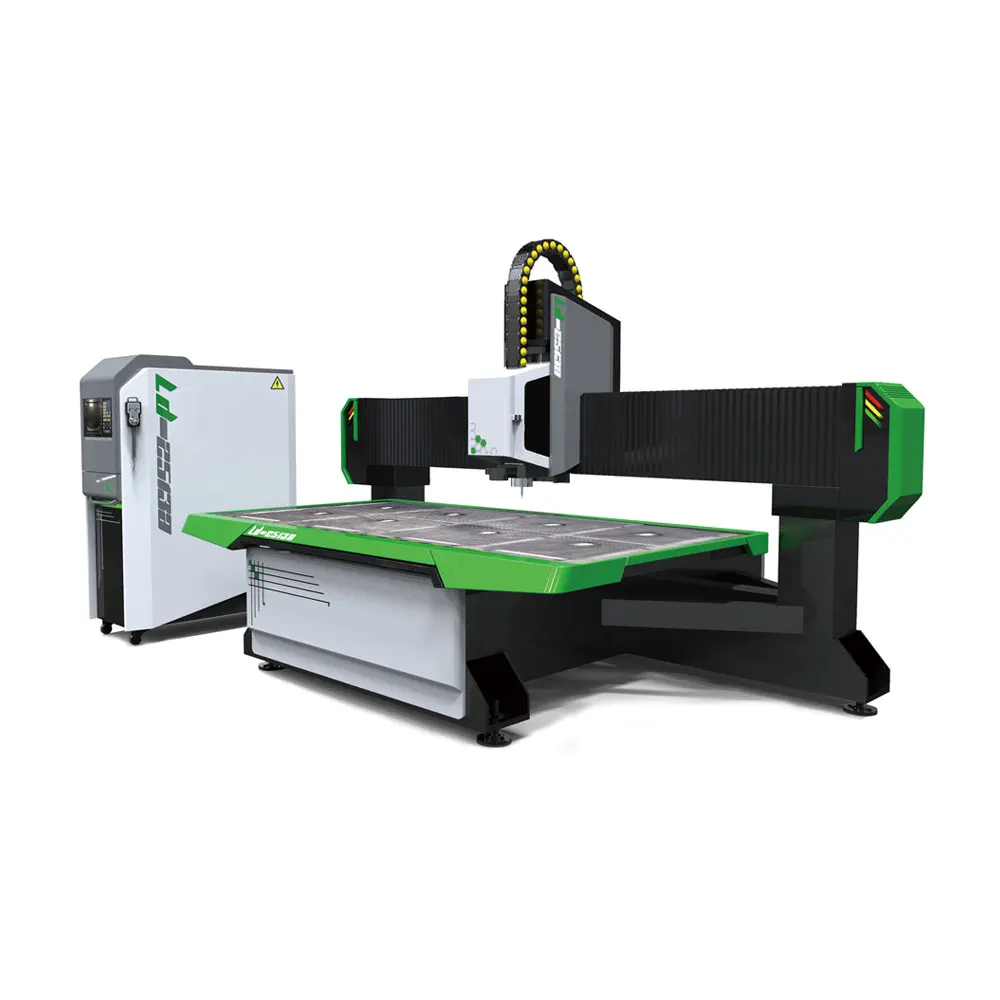 US Stock, 98 x 51 (2500mm x 1300mm) CNC Router Machine, with Italy 9KW Spindle(ATC) and Vacuum System