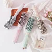 new 9 row hair comb massage brosse cheveux anti static wide tooth hairdresser comb femme detangler brush hair