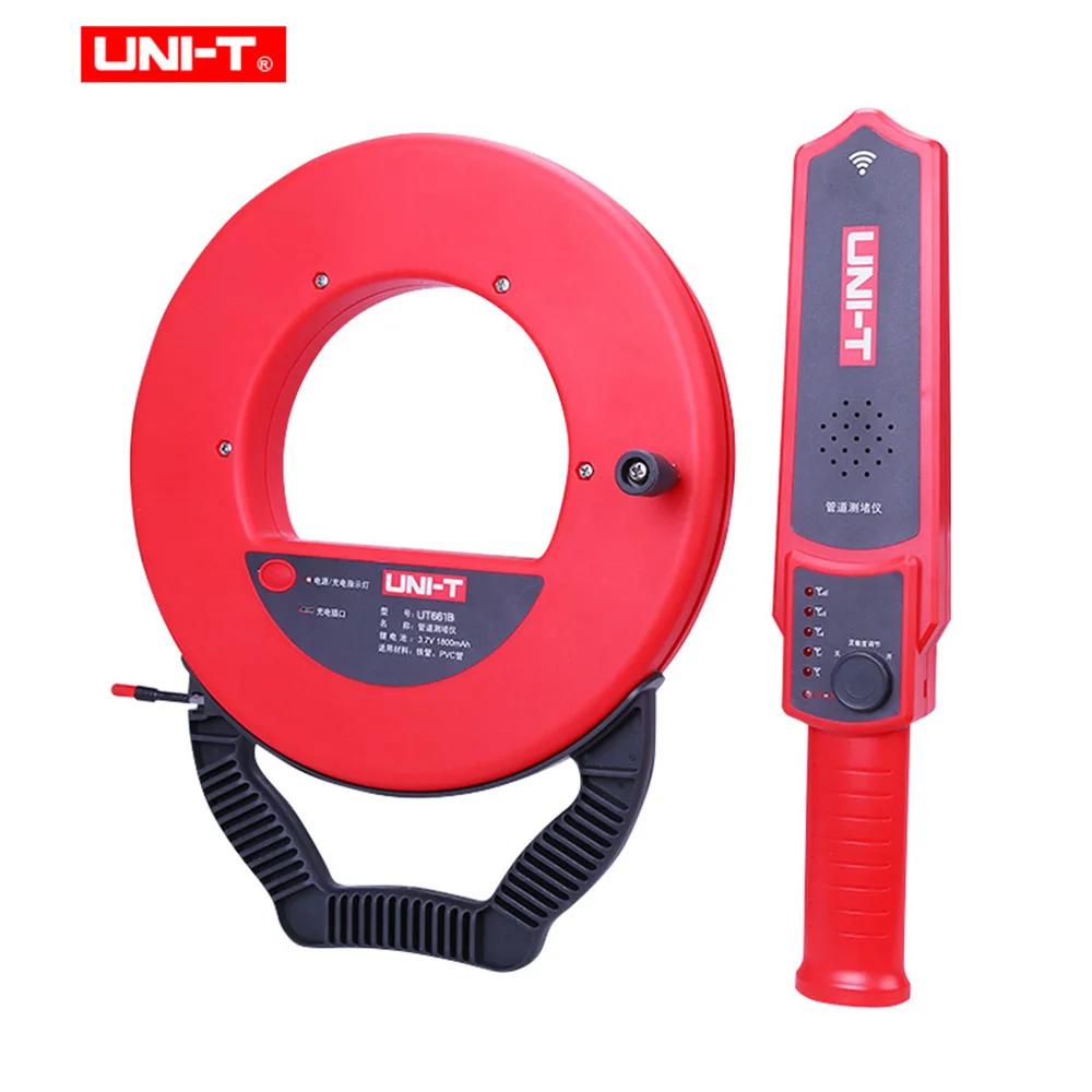 UNI-T UT661A 20 м стеновые трубы детектор засорения стены сканер трубопровода