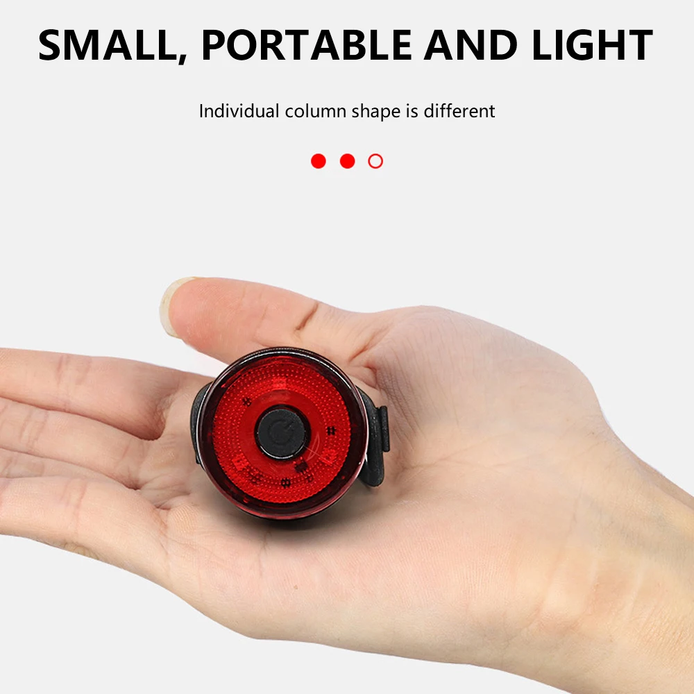 

Bike Light 3 LED 2 Modes USB Rechargeable Waterproof Rear Tail Light Mountain Road Bike Safety Warning Lamp Bicycle Accessories