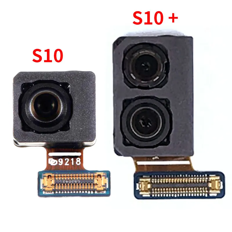 Для samsung Galaxy S10 G973 G973F S10+ S10+ G975 G975F фронтальная камера Модуль гибкий кабель Замена части