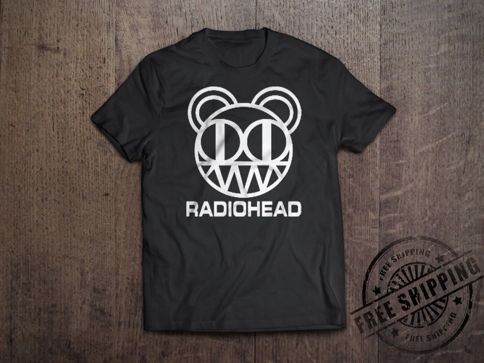 Radiohead футболка Black Rock Band Concert Tour Новинка Мужская унисекс футболки |