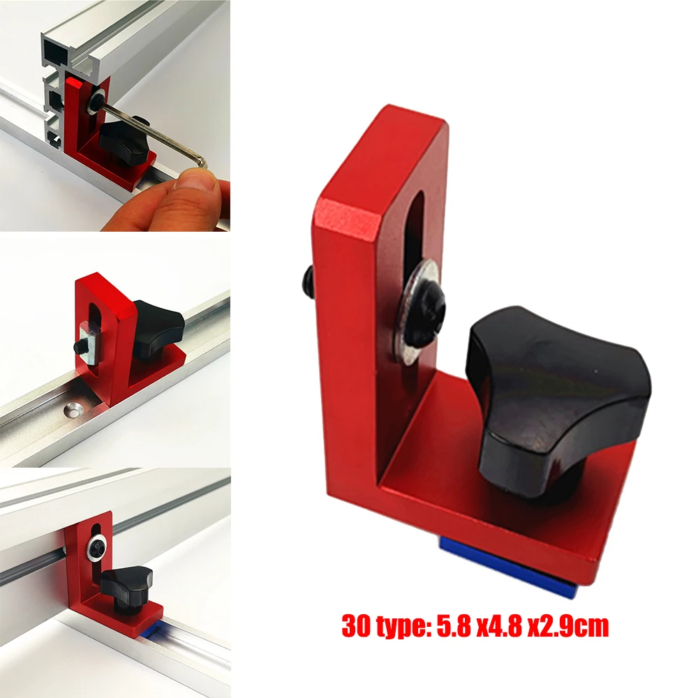 

Желоб из алюминиевого сплава, 30 Т-образная модель желоба, подложка, угловой рельсовый желоб, соединитель для верстака, роутер, стол