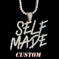 custom name necklace large size of brush font initial necklace icy bling personalized letters pendant nameplate chain