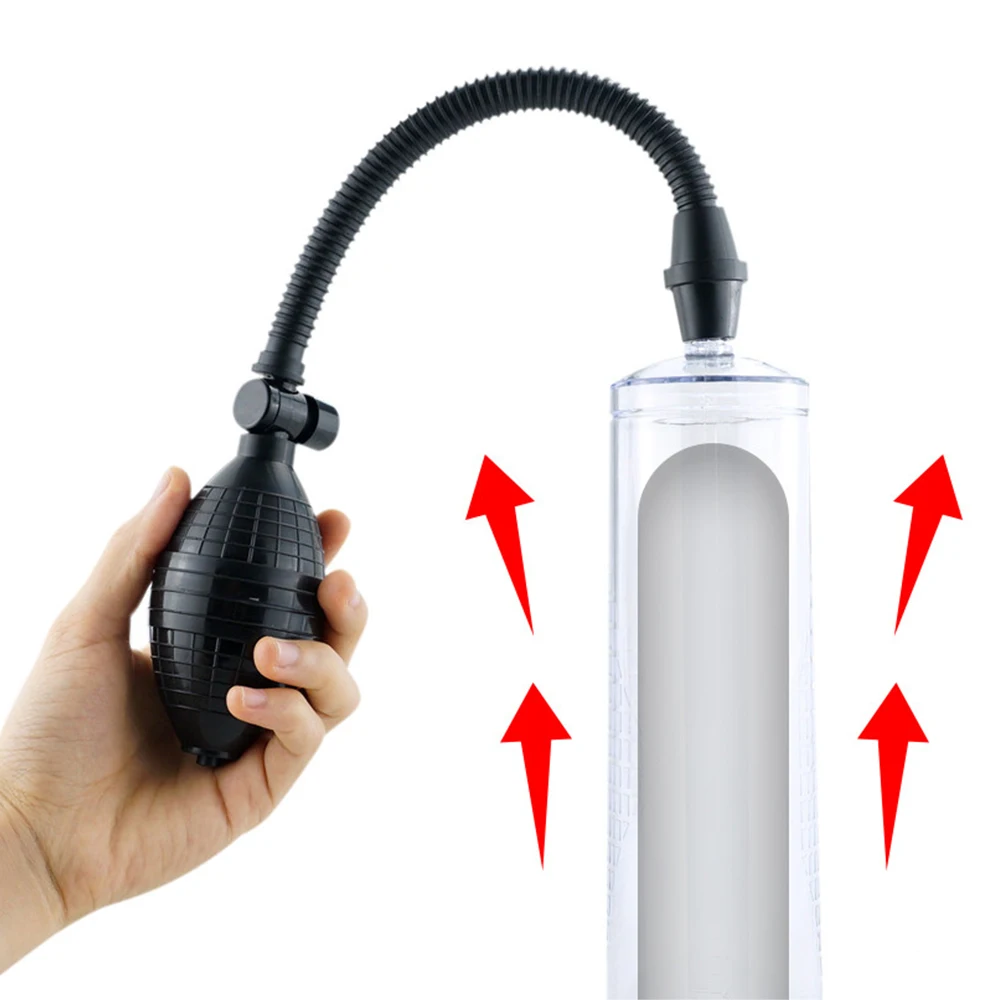 Мужской эрекционный насос для полового члена утолщенный эротический продукт