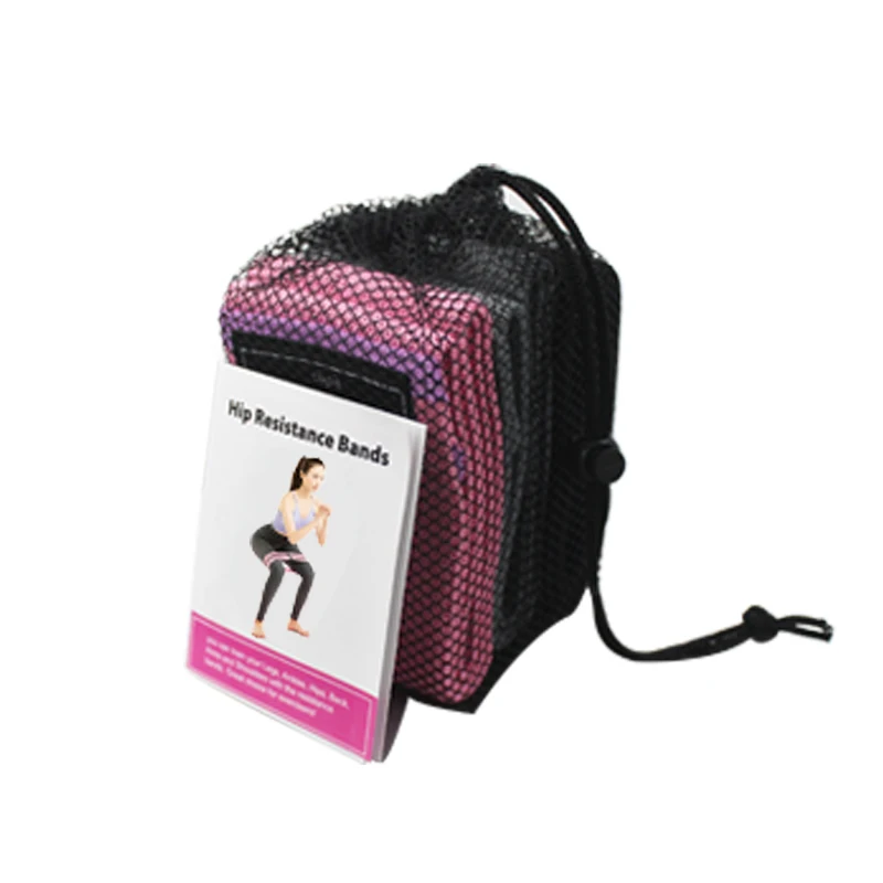 

yoga pulling rope Hip Circle Loop Resistance Band Workout Exercise for Legs Thigh Glute Butt Squat Bands Non-slip Design