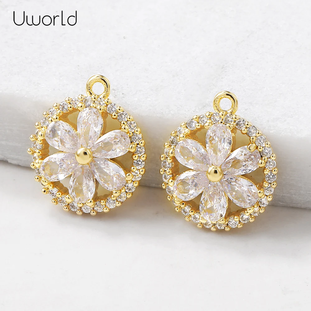 Корейский стиль полуготовый орнамент фабрика оптовая продажа медный циркон